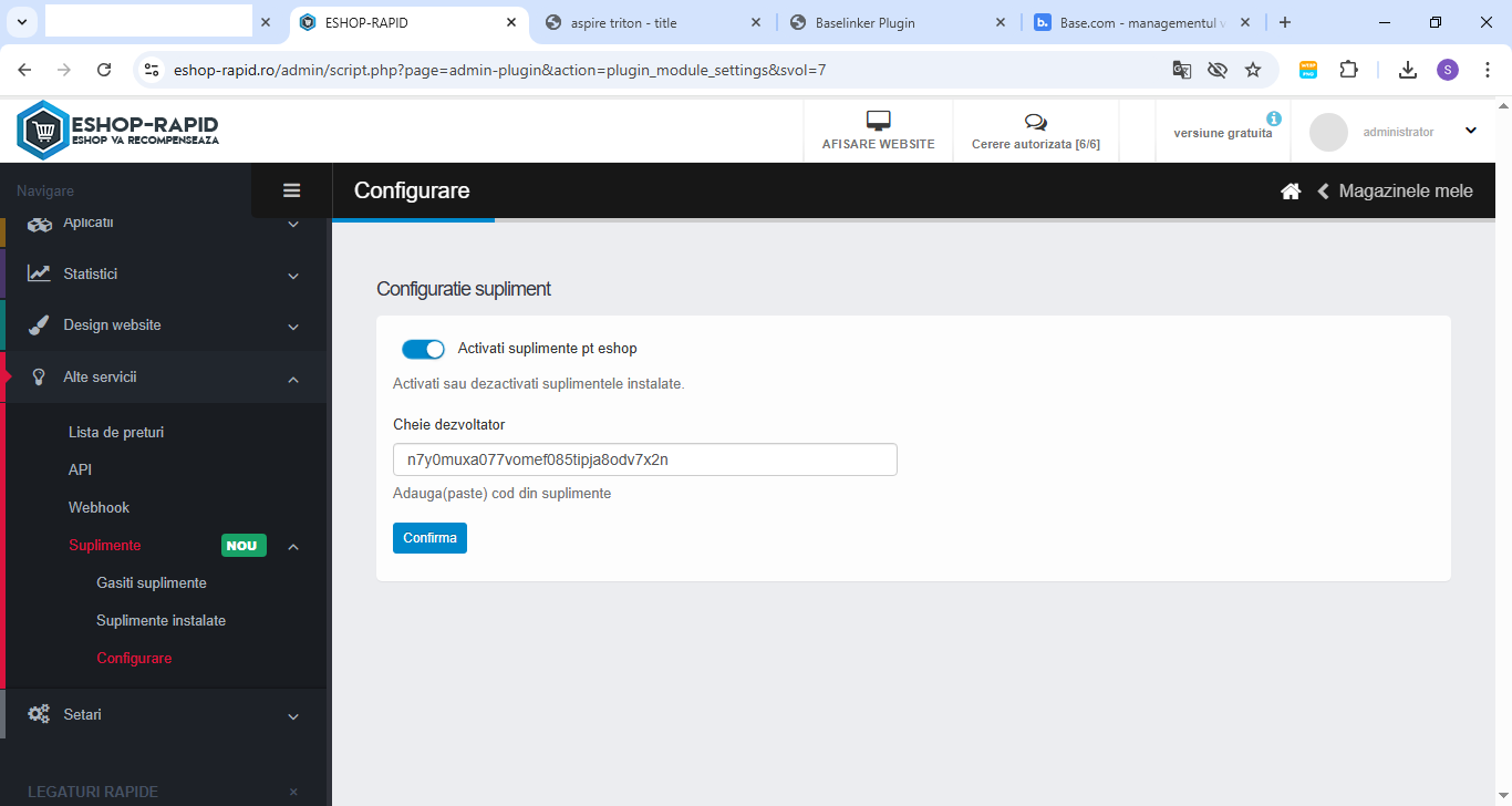 base eshop api
